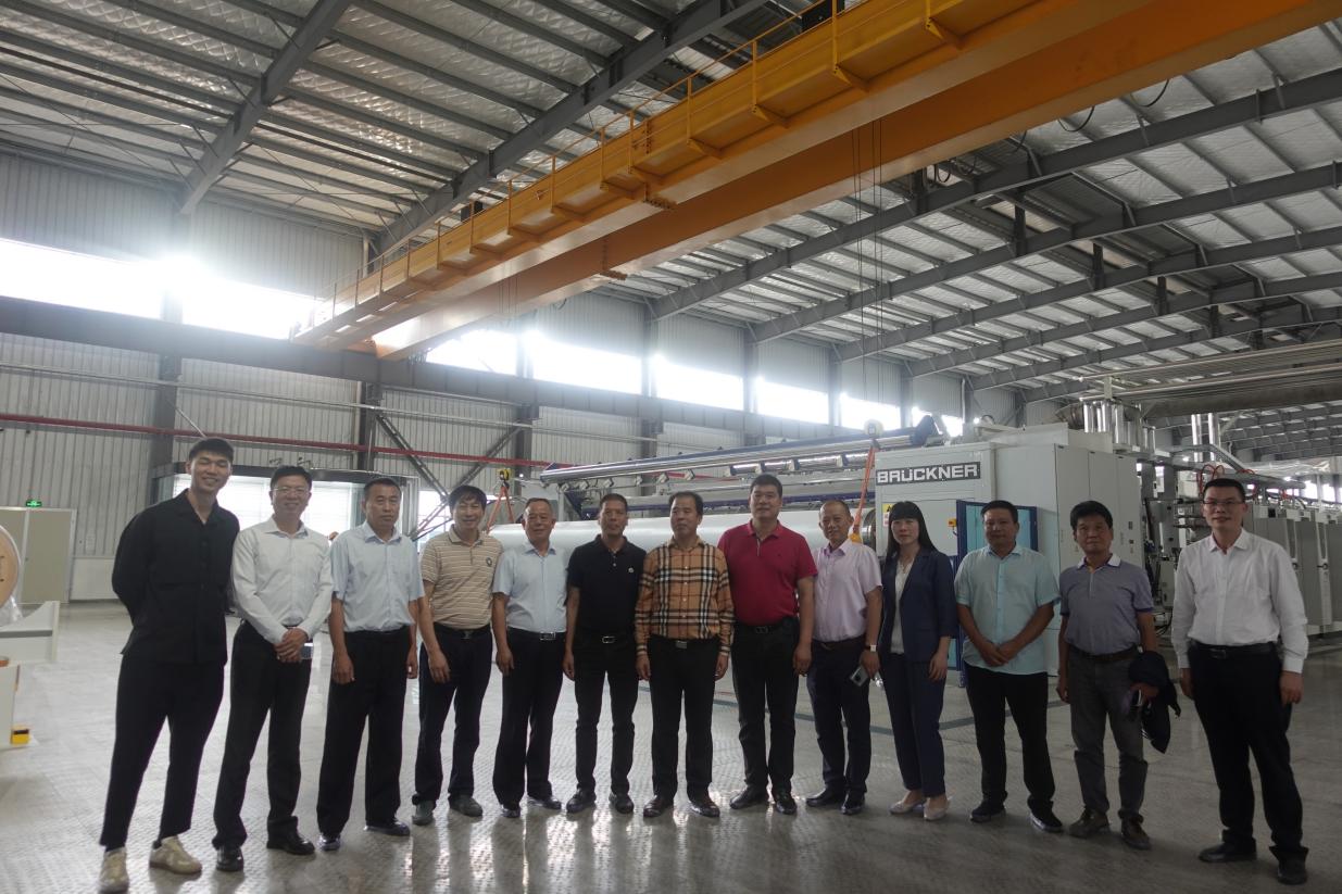 The opening ceremony of BOPP film production line in Fujian Youyi Industrial Park was grandly held